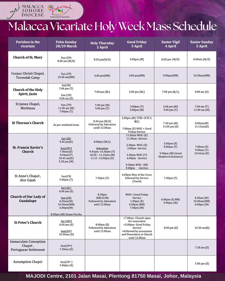 Holy Week 2026